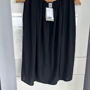 NWT Black Flowy Romantic Top